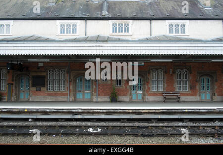 La gare de Shrewsbury Banque D'Images