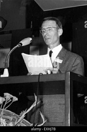 8 Assemblée générale de la Conférence mennonite mondiale, Amsterdam, Pays-Bas, 1967 1 Banque D'Images