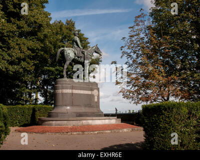 Statue du maréchal Ferdinand Foch à Cassel France Banque D'Images