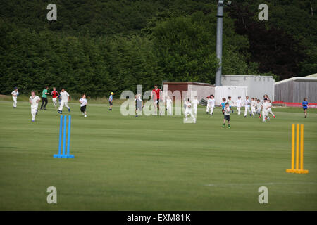 Club de Cricket de Sheffield Michael Vaughan cricket academy Banque D'Images