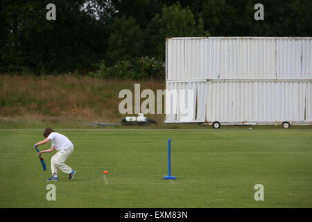 Club de Cricket de Sheffield Michael Vaughan cricket academy Banque D'Images