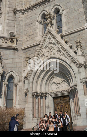 Cathédrale Basilique du Sacré-cœur Newark NJ Banque D'Images