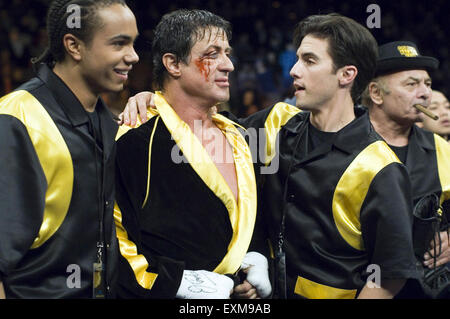 Rocky Balboa (également connu sous le nom de Rocky VI) est le sixième opus de la franchise Rocky, écrit, réalisé par, et avec Sylvester Stallone cette photographie n'est pour un usage éditorial uniquement et est l'auteur de la société film et/ou le photographe attribué par le film ou la société de production et ne peut être reproduite que par des publications dans le cadre de la promotion du film ci-dessus. Un crédit obligatoire pour l'entreprise de film est nécessaire. Le photographe devrait également être portés lorsqu'il est connu. Banque D'Images