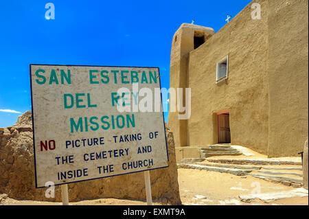 San Estevan del Rey Mission Church. Le Nouveau Mexique. USA Banque D'Images