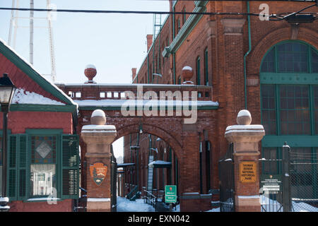 Thomas Edison National Historical Park à West Orange dans le New Jersey Banque D'Images