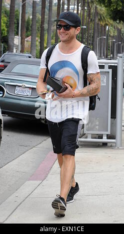 Ryan Phillippe de quitter la salle de sport comprend : Ryan Phillippe Où : Los Angeles, California, United Kingdom Quand : 14 mai 2015 Banque D'Images