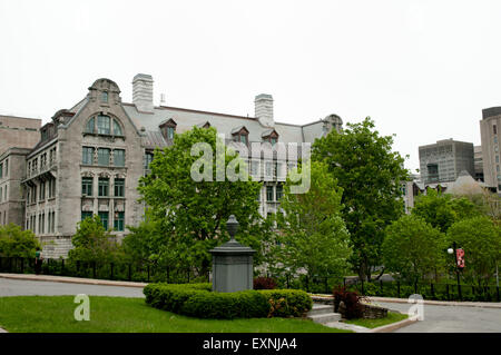 Campus de l'Université McGill - Montréal - Canada Banque D'Images