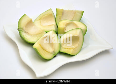 Mangues pakistanaises vertes pour Mango Pickle. Banque D'Images