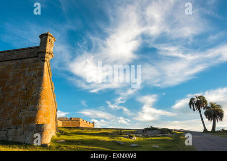 Fort de Santa Teresa. Rocha. L'Uruguay Banque D'Images