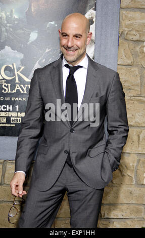 Stanley Tucci au Los Angeles premiere de Jack The Giant Slayer" tenu à la TCL Chinese Theatre de Los Angeles. Banque D'Images