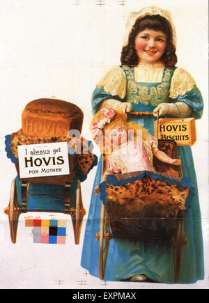 1900s UK Magazine Hovis Annonce Banque D'Images