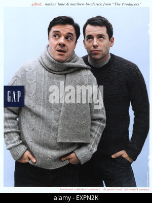 2000s UK Magazine Gap Advert Banque D'Images