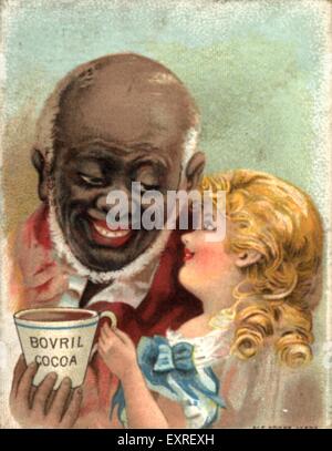 1890 UK Magazine Bovril Annonce Banque D'Images