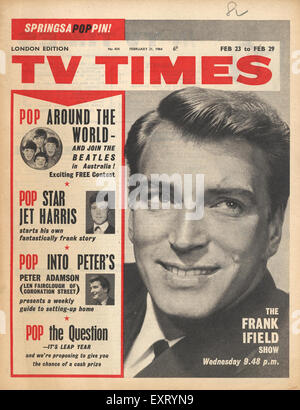 1960 UK TV Times Magazine Cover Banque D'Images