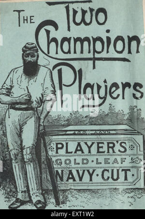 1910s UK Player's Magazine Advert Banque D'Images