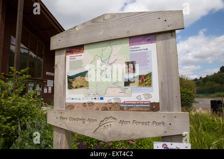 Afan Forest Park, Glyncorrwg, Neath Port Talbot, Pays de Galles du Sud, UK Banque D'Images