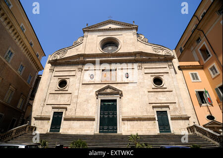 Italie, Rome, basilique de Sant'Agostino Banque D'Images