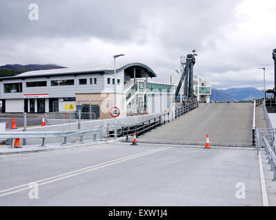 Le terminal de ferry d''Ullapool, Ullapool, Ross-Shire, Ecosse, Royaume-Uni. Banque D'Images