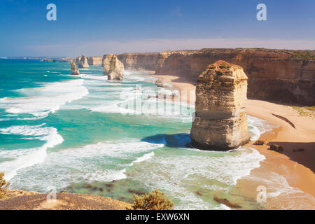 Douze Apôtres en Australie Banque D'Images