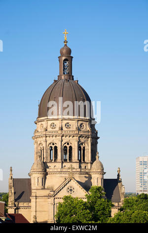 Christ Church, Mayence, Rhénanie-Palatinat, Allemagne Banque D'Images