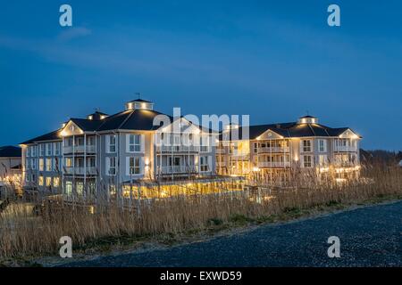 Beach Motel Sankt Peter-Ording, Schleswig-Holstein, Allemagne Banque D'Images