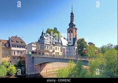 Eglise Saint-Paul, Bad Kreuznach, Rhénanie-Palatinat, Allemagne Banque D'Images