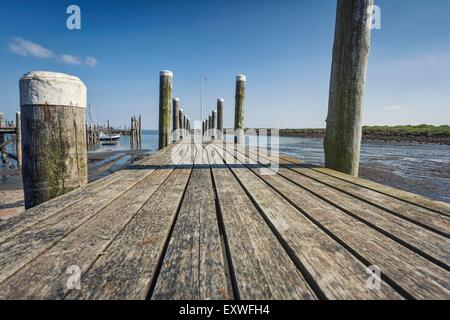 Boardwalk, Rantum, Sylt, Schleswig-Holstein, Allemagne, Europe Banque D'Images