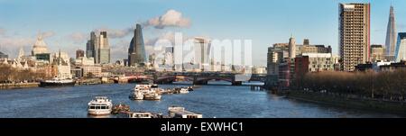 Vue sur la ville, Londres, Angleterre, Grande-Bretagne, Europe Banque D'Images