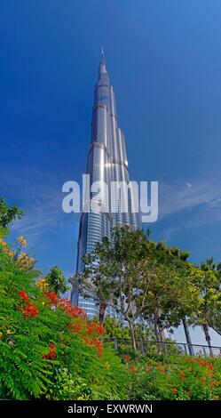 Burj Khalifa, Dubai Banque D'Images