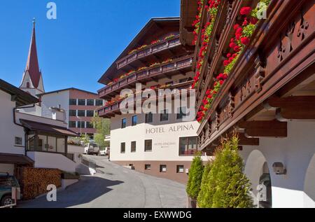 Sölden, Tyrol, Autriche, Europe Banque D'Images