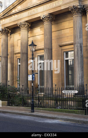 L'ancien hall bancaire à Birmingham Banque D'Images