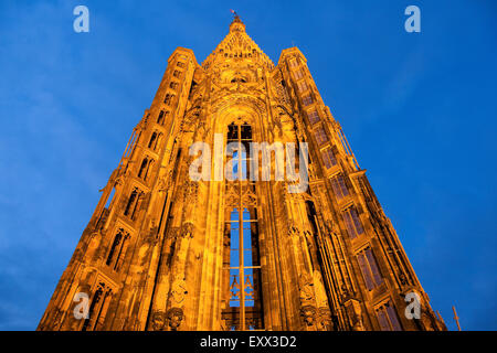 Notre Dame de Strasbourg Banque D'Images