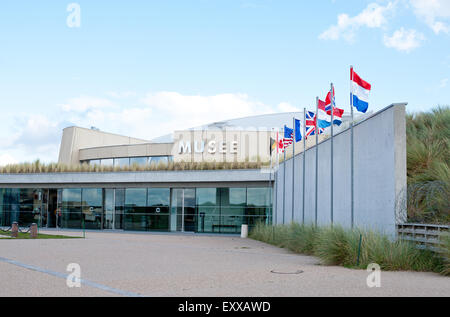L'Utah Beach D-Day Museum, Normandie, France. Cette plage a été l'un des sites du débarquement au cours de la Seconde Guerre mondiale. Banque D'Images