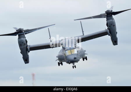 Bell Boeing annonce-22B Osprey exploités par l'US Air Force Au RIAT 2015, Fairford, UK. Crédit : Antony l'ortie/Alamy Live News Banque D'Images