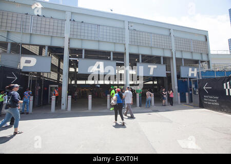 NEW YORK - Mai 30, 2015 : l'Autorité portuaire de l'Corporation (PATH) a été créée en 1962 comme filiale du Port Banque D'Images