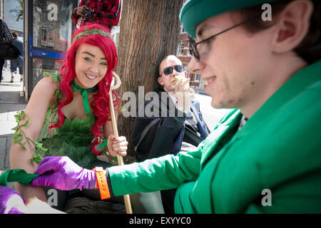 Londres, Royaume-Uni. 18 juillet, 2015. London Film & Comic-Con 2015 à Kensington Olympia Crédit : Guy Josse/Alamy Live News Banque D'Images