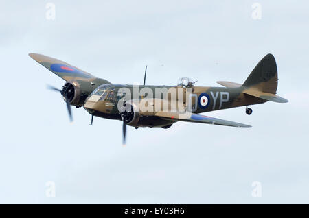 Bristol Blenheim I dans les marquages de la RAF au cours RIAT 2015's 75e anniversaire de la bataille d'Angleterre. Crédit : Antony l'ortie/Alamy Live News Banque D'Images