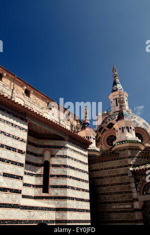 Église paroissiale de Sant Roma, Lloret de Mar, Costa Brava, Espagne Banque D'Images