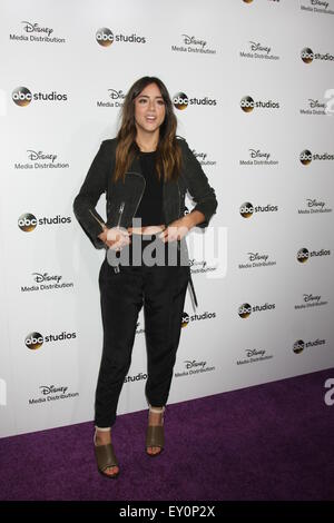 ABC International Upfronts 2015 comprend : Chloe Bennett Où : Burbank, California, United States Quand : 18 mai 2015 Banque D'Images