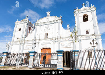 L'Église catholique à Rivas, Nicaragua Banque D'Images