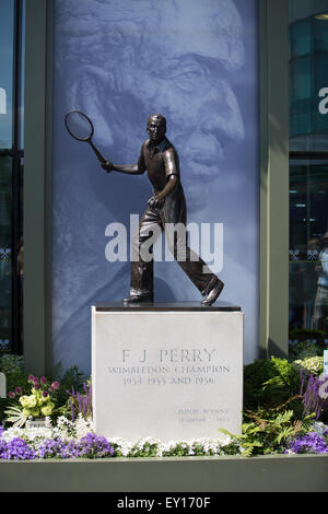 Tournoi de tennis de Wimbledon Banque D'Images