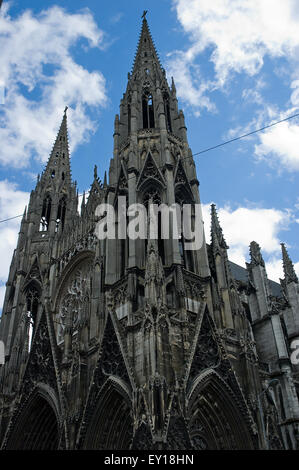 La cathédrale Notre-Dame de Rouen Banque D'Images