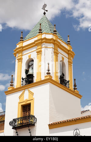 Église Notre Dame de Socorro à Ronda (Espagne) Banque D'Images