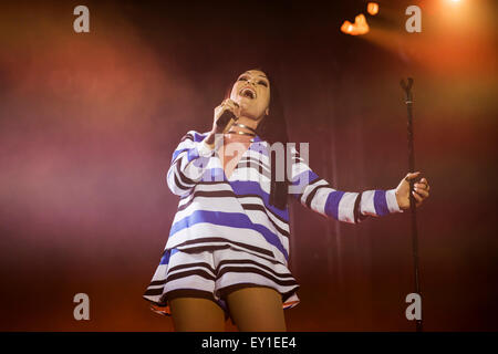 Londres, Royaume-Uni 19 Juillet 2015. Jessie J, Série d'été, Somerset House. © Robert Stainforth/Alamy Banque D'Images