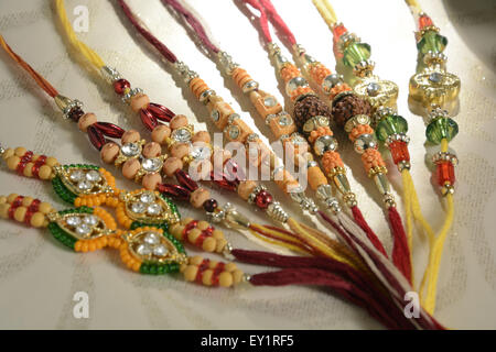 Rakhi, Rakshabandhan, Raksha Bandhan, Festival, Festival indien, personne, les relations Banque D'Images