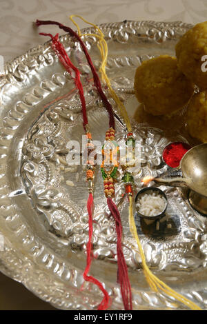 Rakhi, Rakshabandhan, Raksha Bandhan, Festival, Festival indien, personne, les relations Banque D'Images