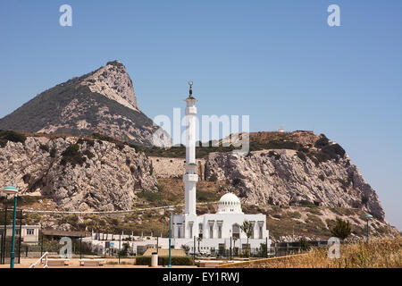 Mosquée de Point Europa à Gibraltar (UK) Banque D'Images