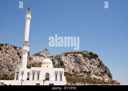 Mosquée de Point Europa à Gibraltar (UK) Banque D'Images