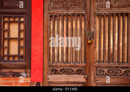 Porte, la maison ancienne, Banque D'Images