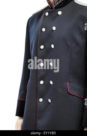 Mannequin dans l'ancien employé des chemins de fer d'uniformes Banque D'Images